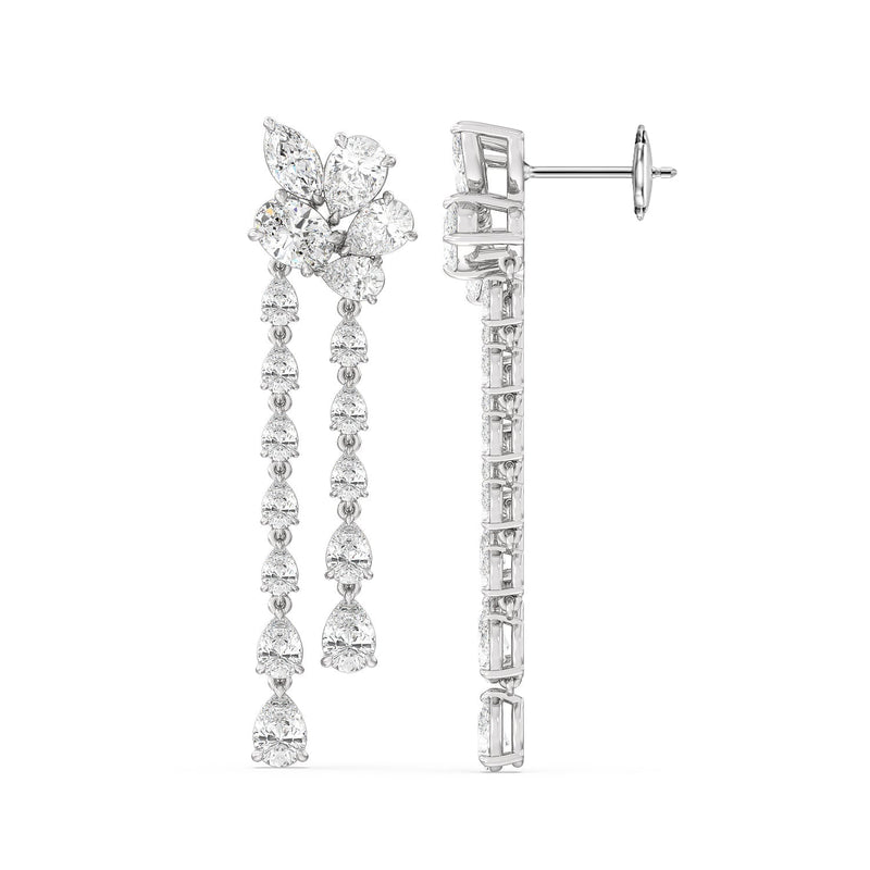 Mosaic Chandelier Earrings