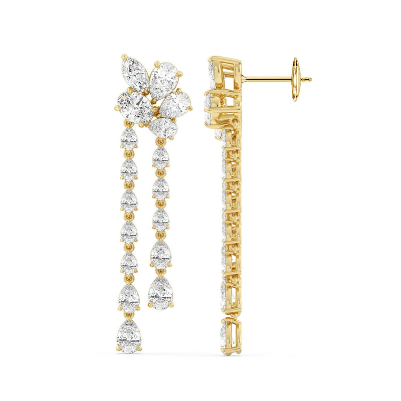 Mosaic Chandelier Earrings