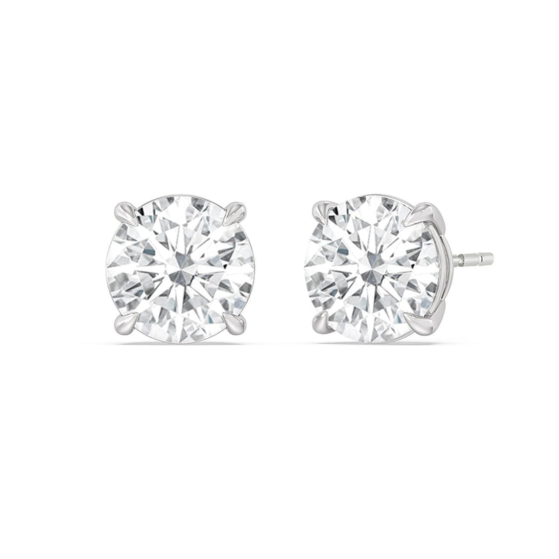 Certified Lab Diamond Luxe Four Prong Stud Earrings (IGI F+ VS+)