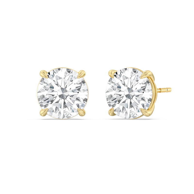 Certified Lab Diamond Luxe Four Prong Stud Earrings (IGI F+ VS+)