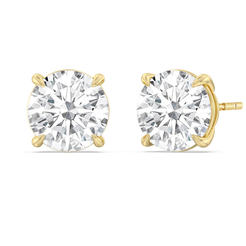 Certified Lab Diamond Luxe Four Prong Stud Earrings (IGI F+ VS+)