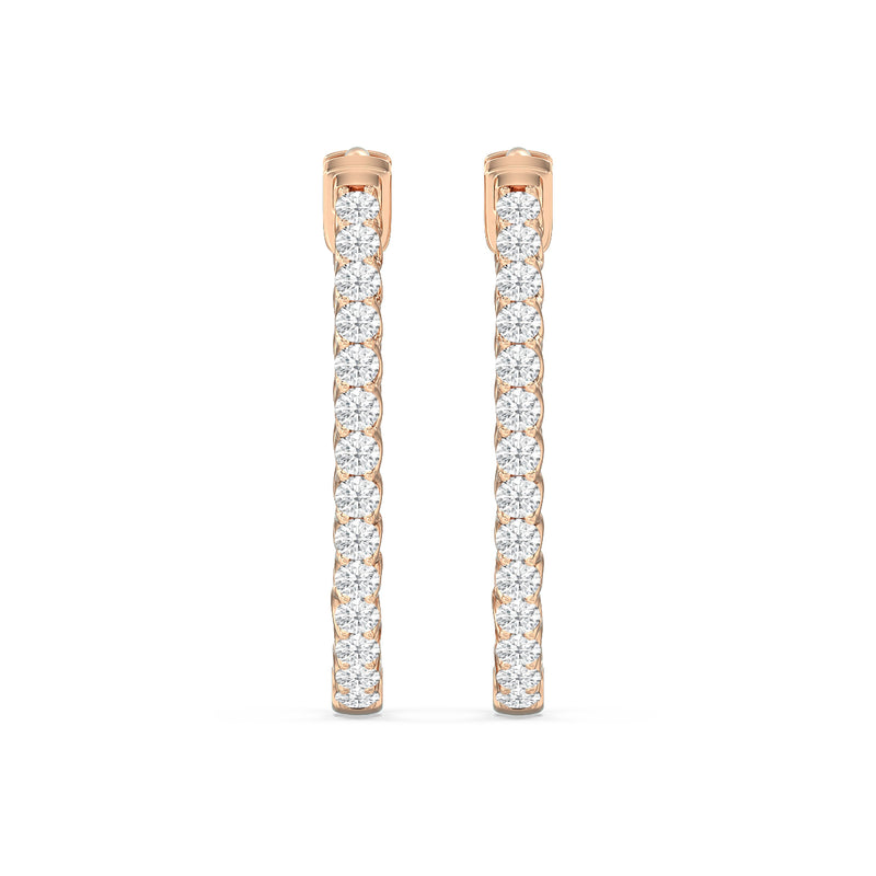 Inside Out "U" Basket Oval Hoops