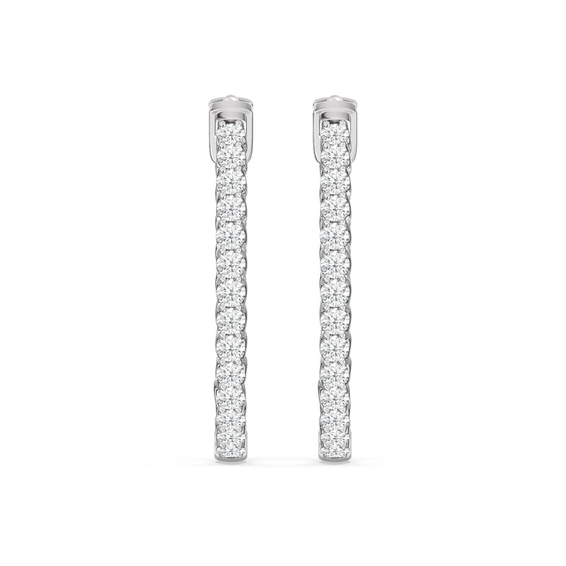 Inside Out "U" Basket Oval Hoops