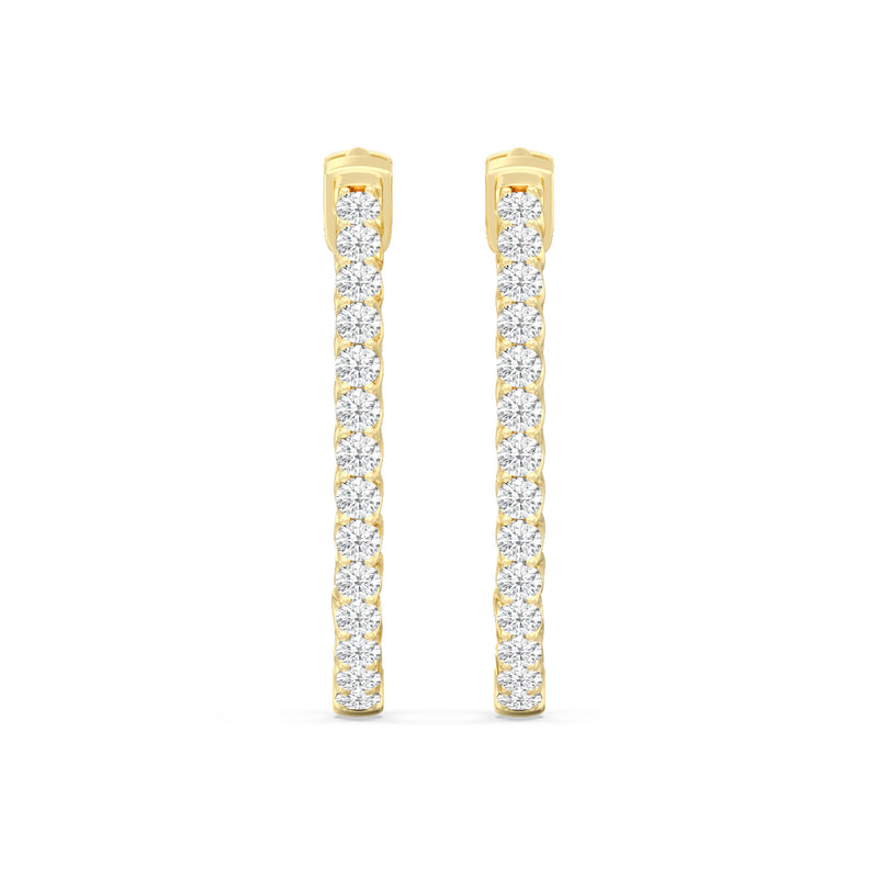 Inside Out "U" Basket Oval Hoops