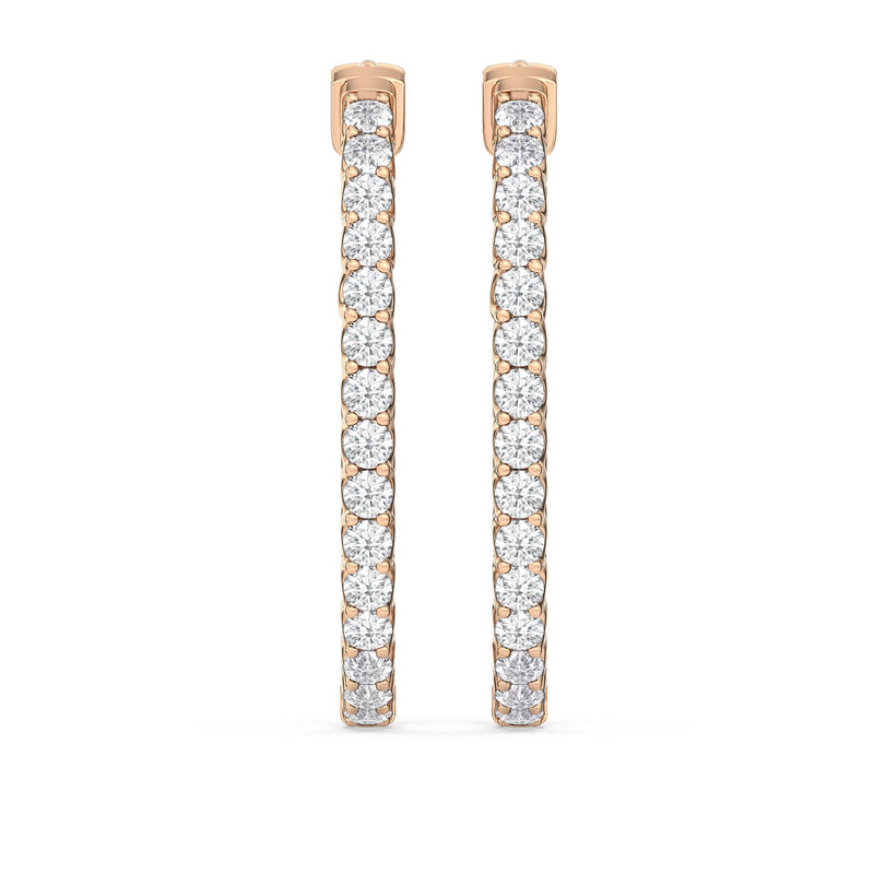 Inside Out "U" Basket Oval Hoops