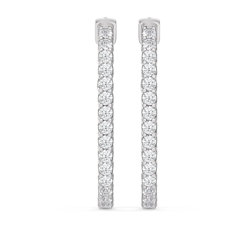 Inside Out "U" Basket Oval Hoops