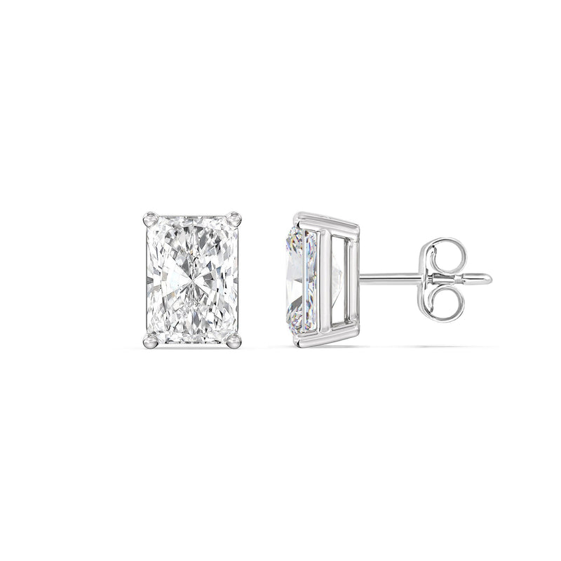 Classic Radiant Stud Earrings