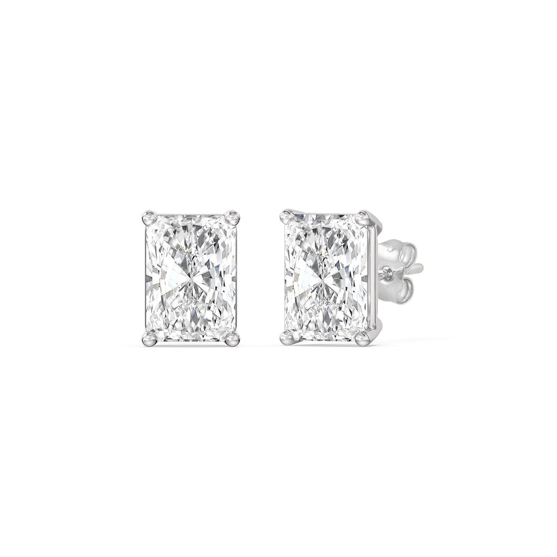 Classic Radiant Stud Earrings