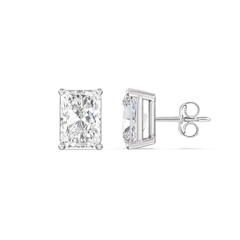 Classic Radiant Stud Earrings