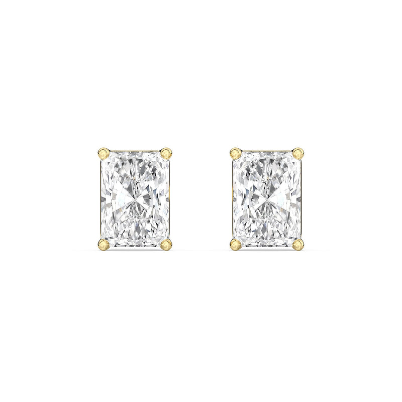 Classic Radiant Stud Earrings