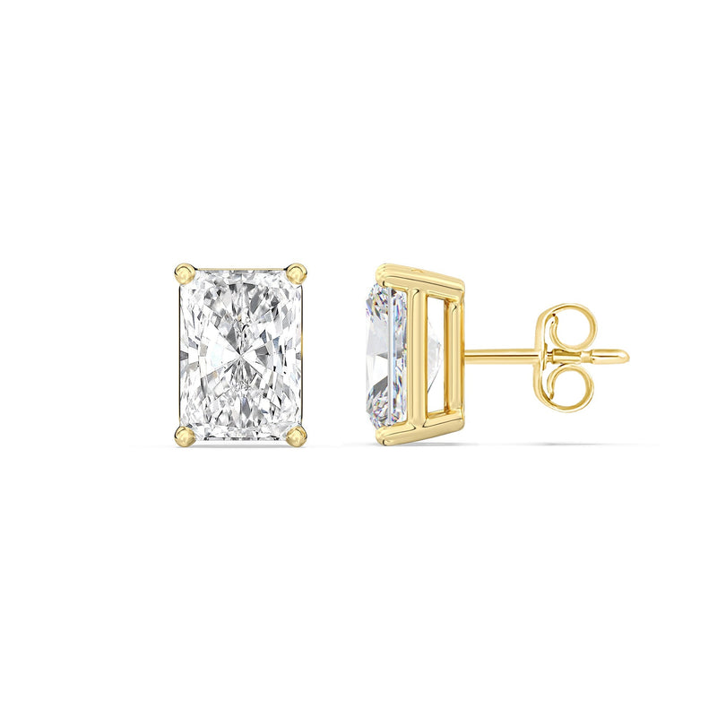 Classic Radiant Stud Earrings
