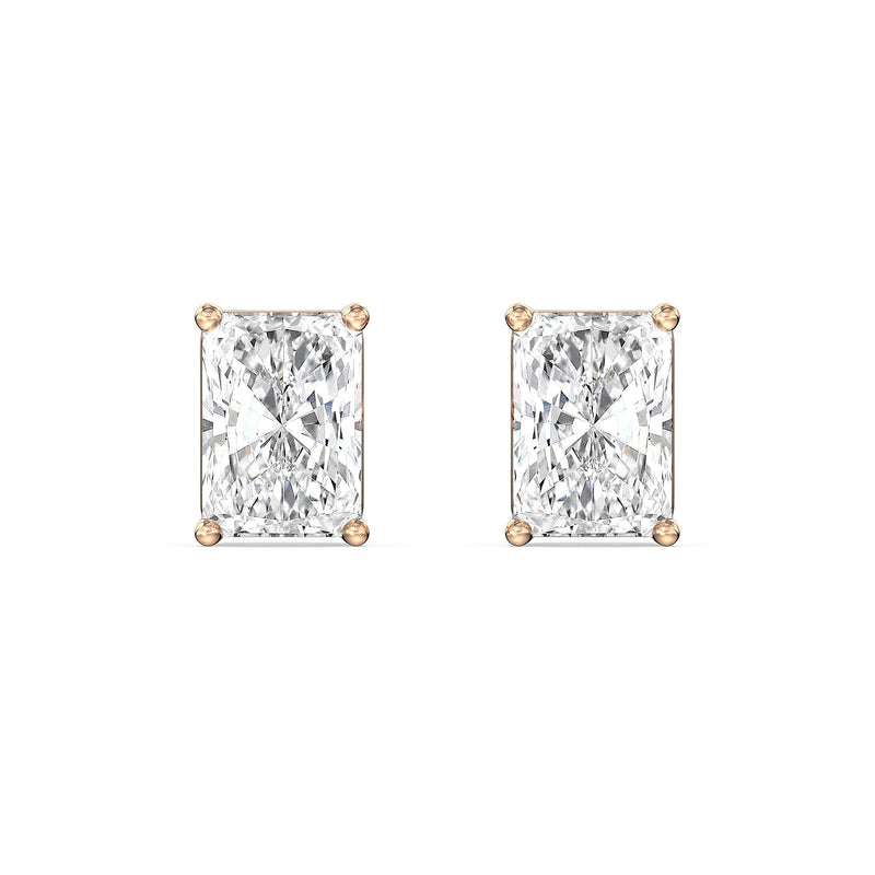 Classic Radiant Stud Earrings