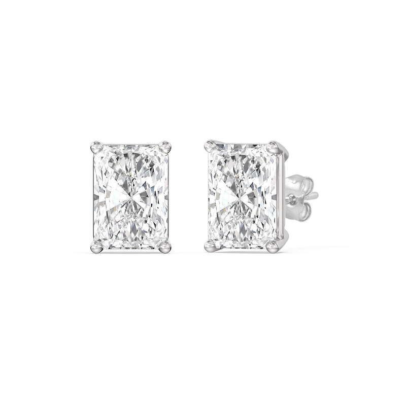 Classic Radiant Stud Earrings