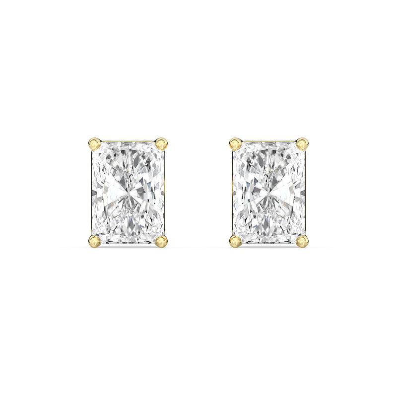 Classic Radiant Stud Earrings