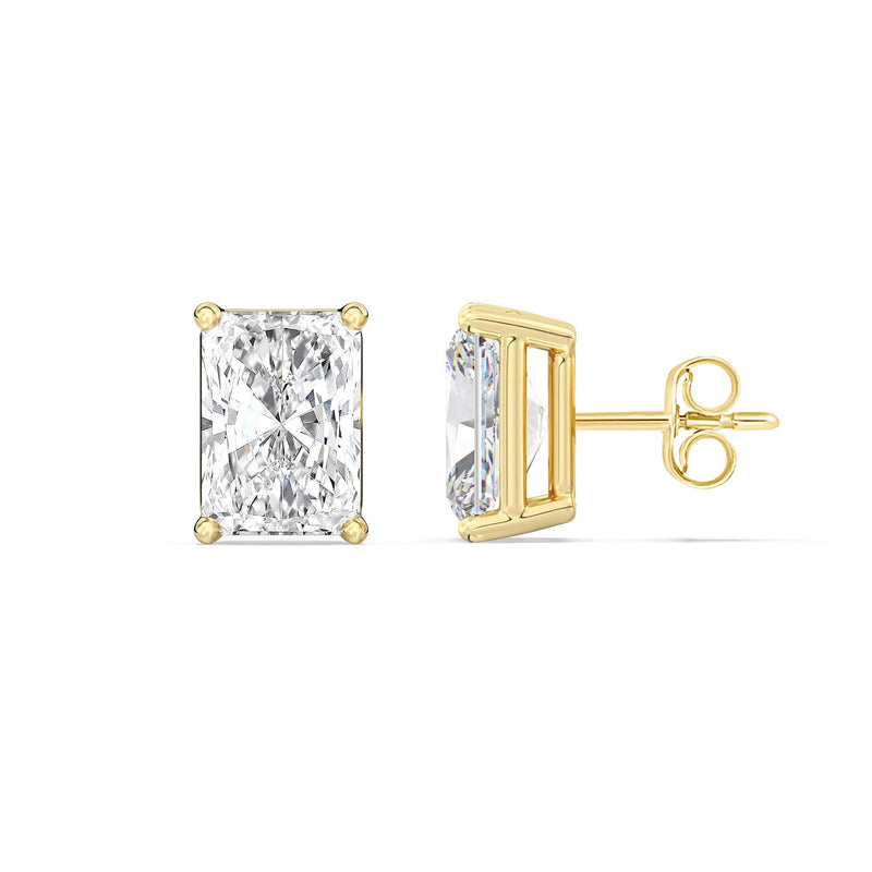 Classic Radiant Stud Earrings