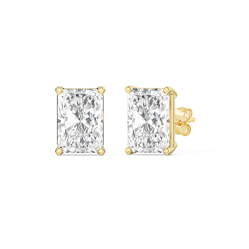 Classic Radiant Stud Earrings