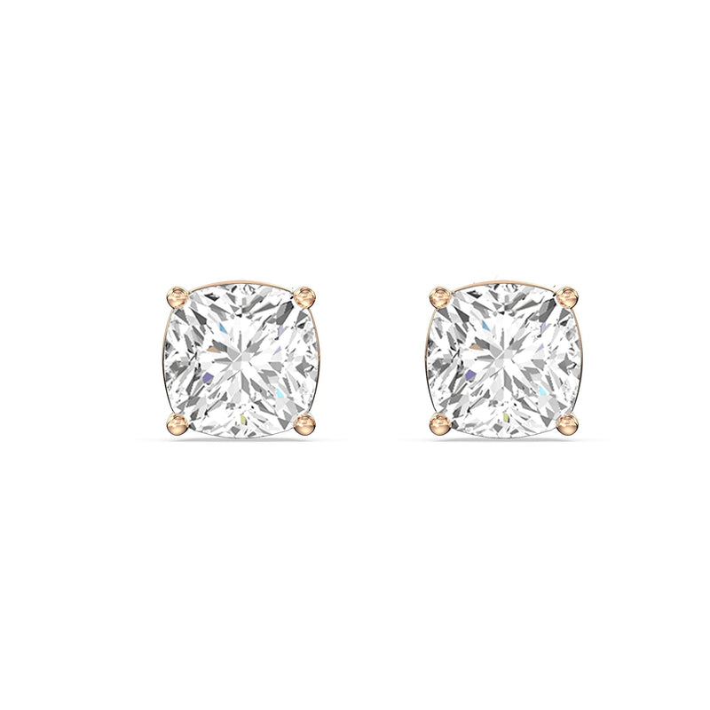 Classic Cushion Stud Earrings