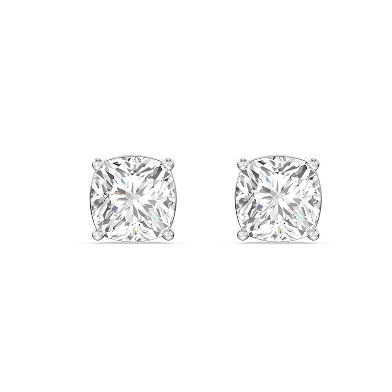 Classic Cushion Stud Earrings