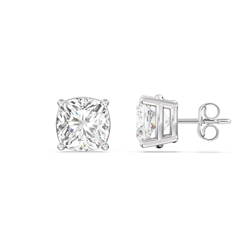 Classic Cushion Stud Earrings