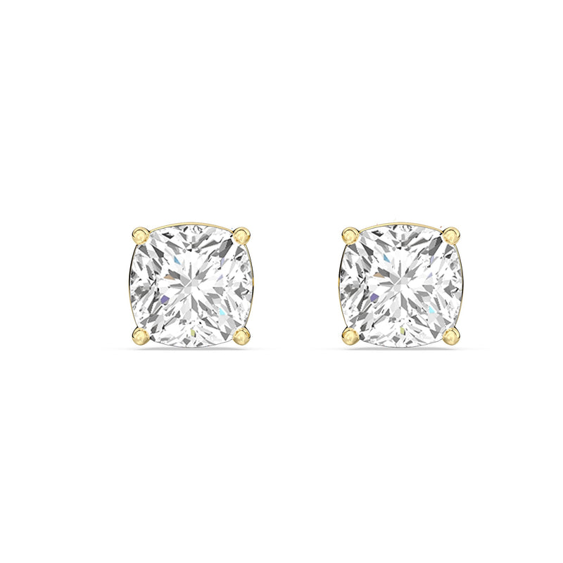 Classic Cushion Stud Earrings