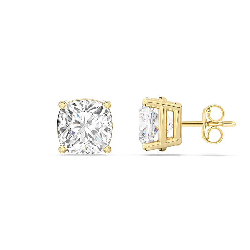 Classic Cushion Stud Earrings