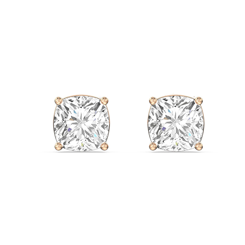 Classic Cushion Stud Earrings