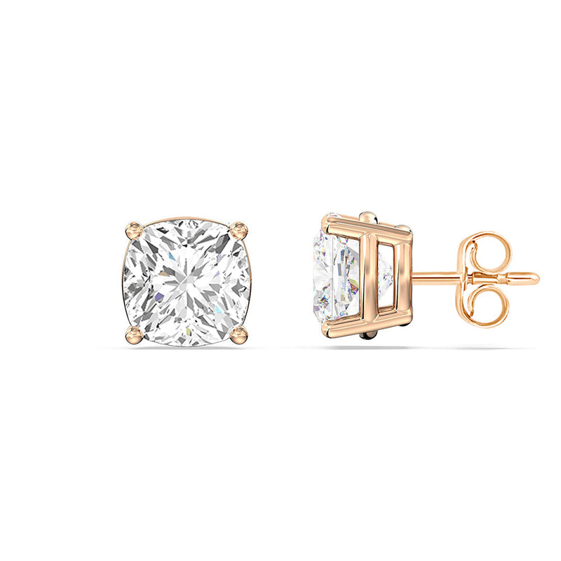 Classic Cushion Stud Earrings