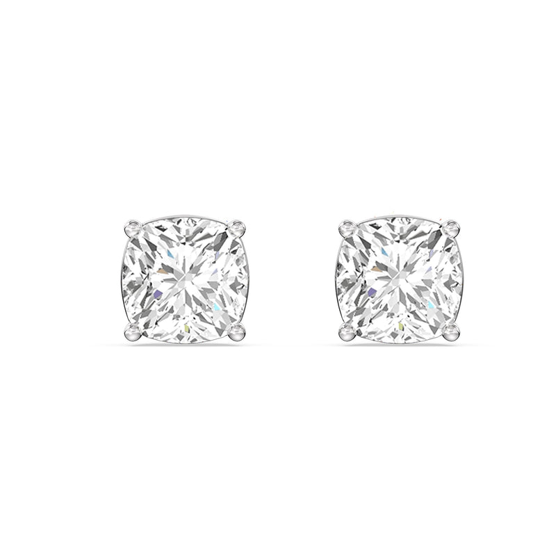 Classic Cushion Stud Earrings