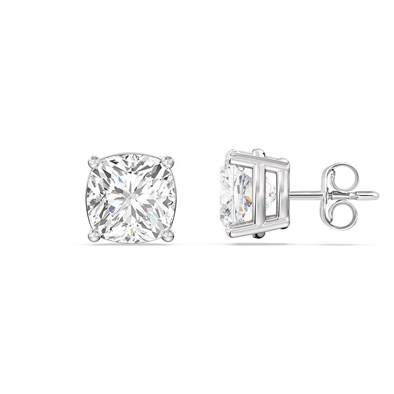 Classic Cushion Stud Earrings