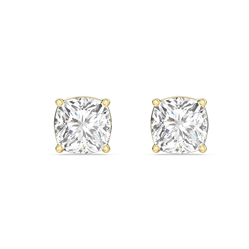 Classic Cushion Stud Earrings
