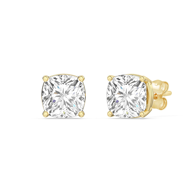 Classic Cushion Stud Earrings
