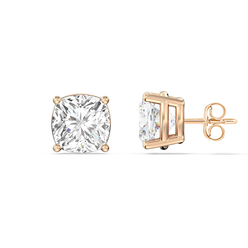 Classic Cushion Stud Earrings