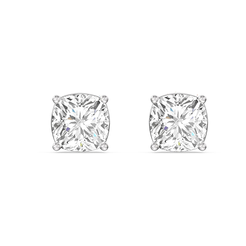Classic Cushion Stud Earrings