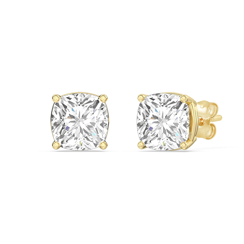 Classic Cushion Stud Earrings