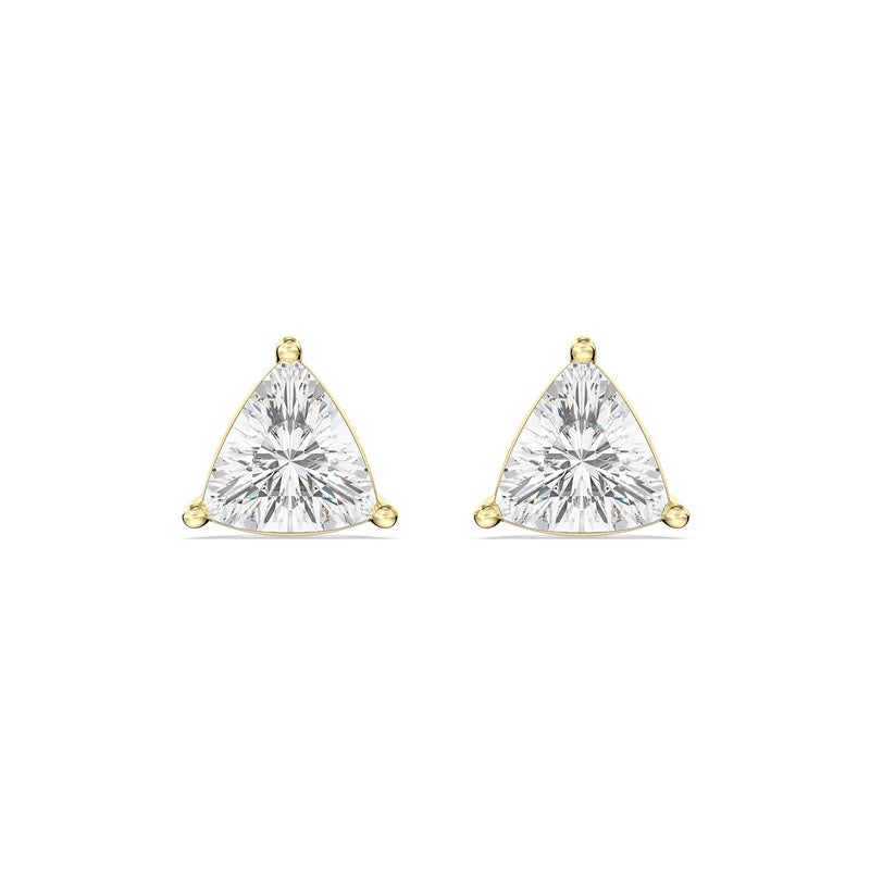 Classic Trillion Stud Earrings