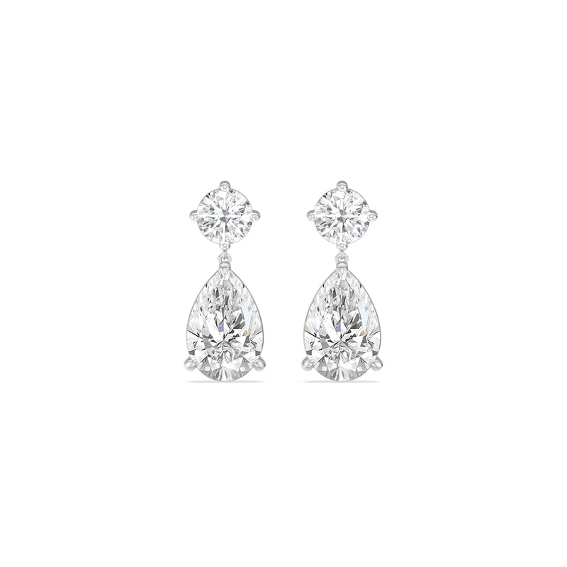 Elegance Pear Drop Earrings