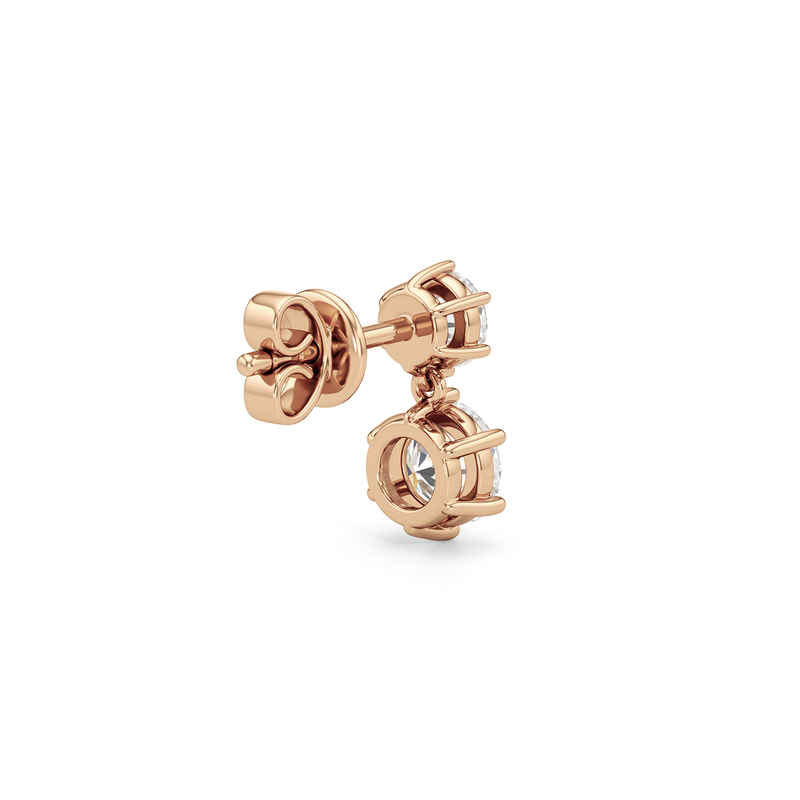Diamond Duo Stud Earrings