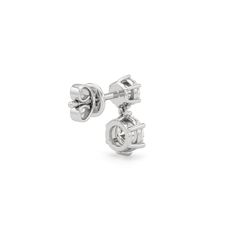 Diamond Duo Stud Earrings