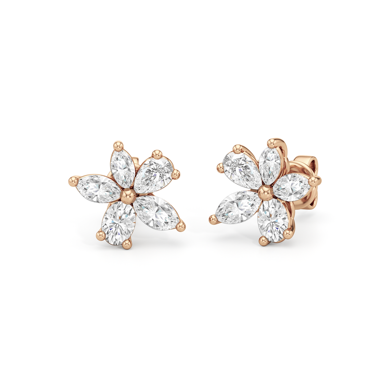 Plumeria Studs