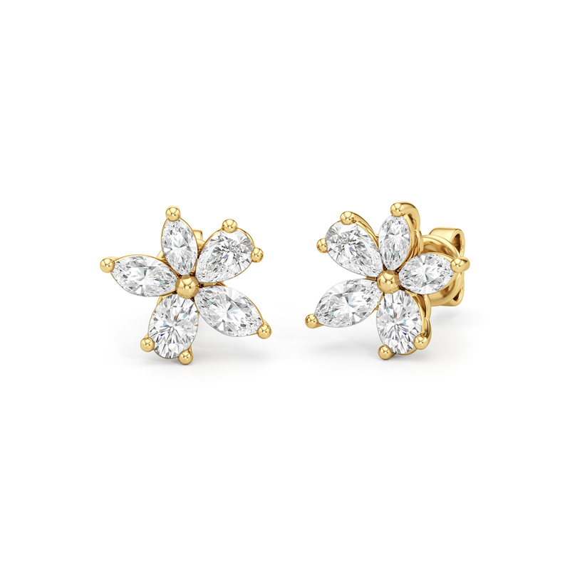 Plumeria Studs