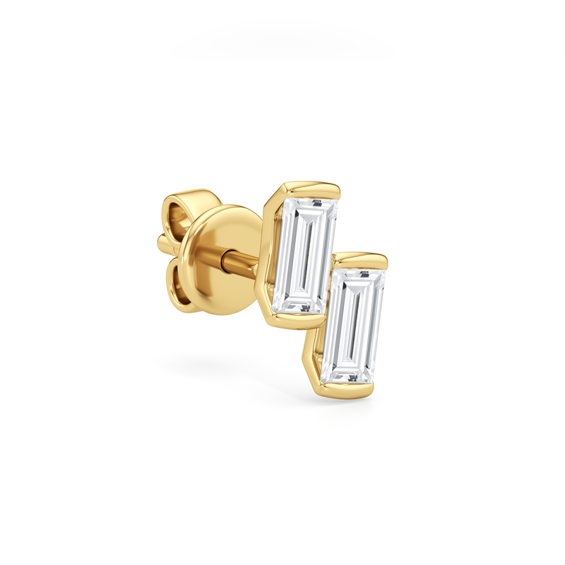Drift Baguette Studs