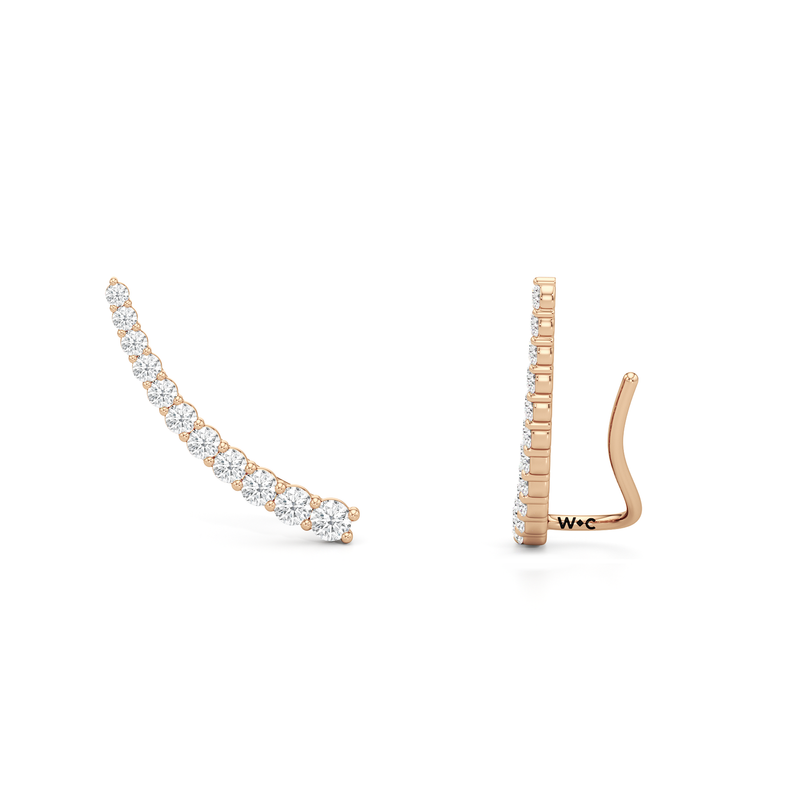 Lyra Climber Earrings