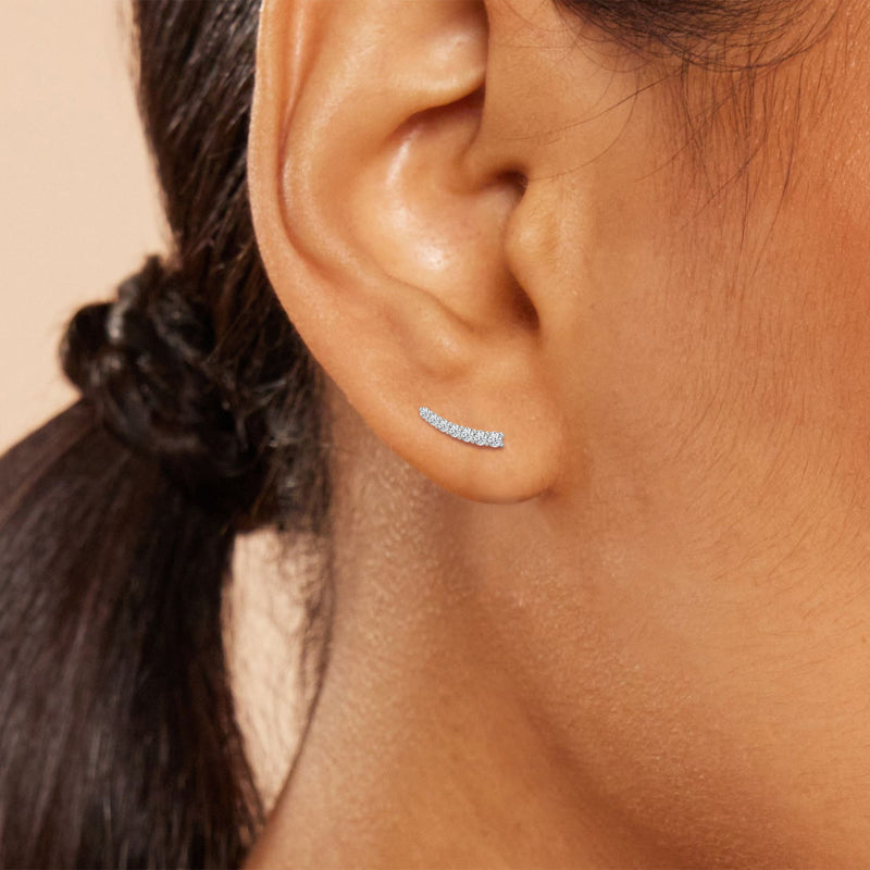 Lyra Climber Earrings