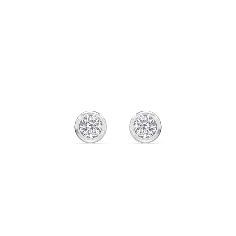 Round Bezel Flatback Studs