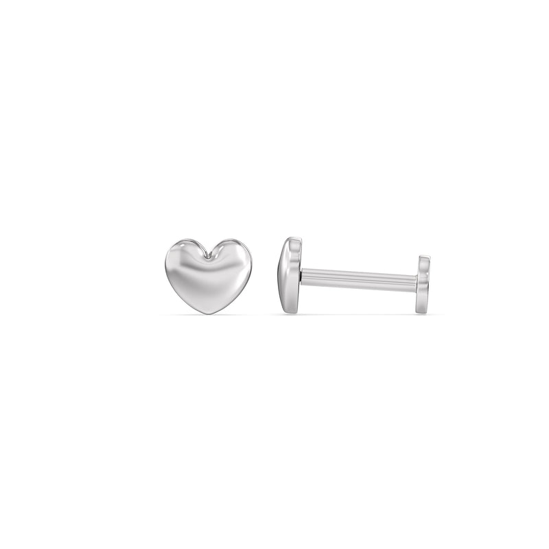 Heart Flatback Studs
