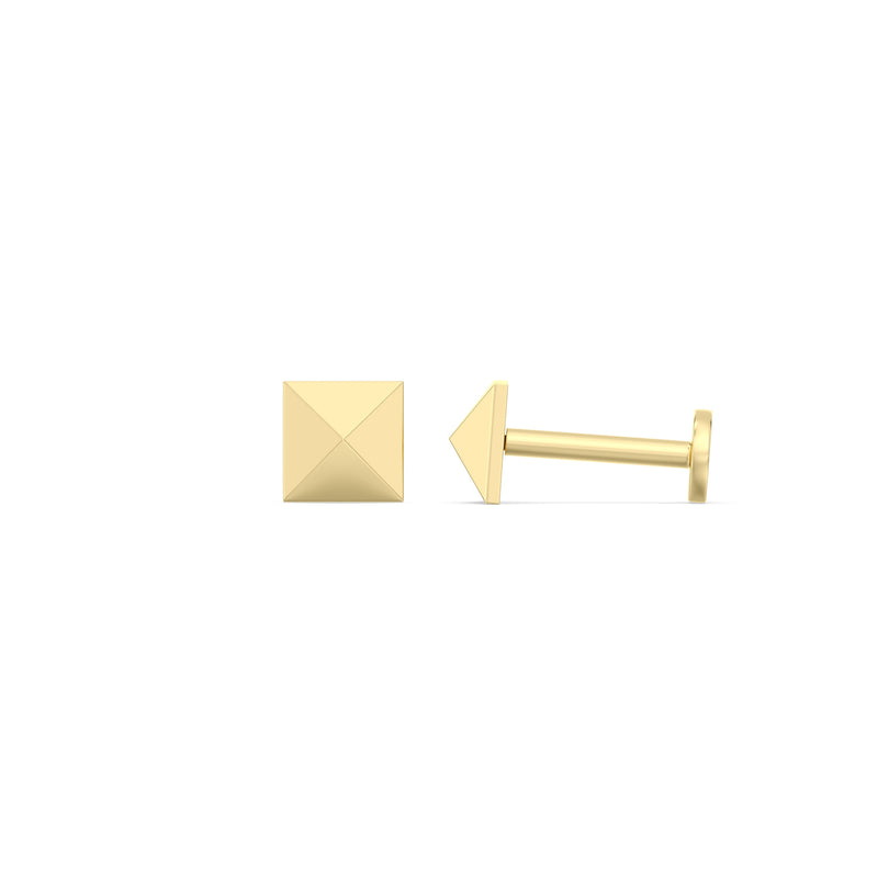 Pyramid Flatback Studs