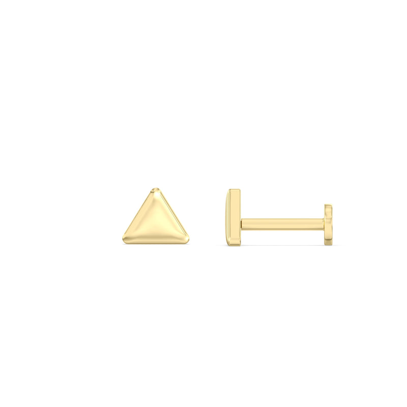Triangle Flatback Studs