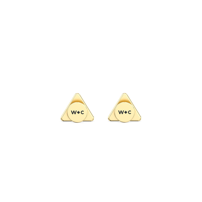 Triangle Flatback Studs