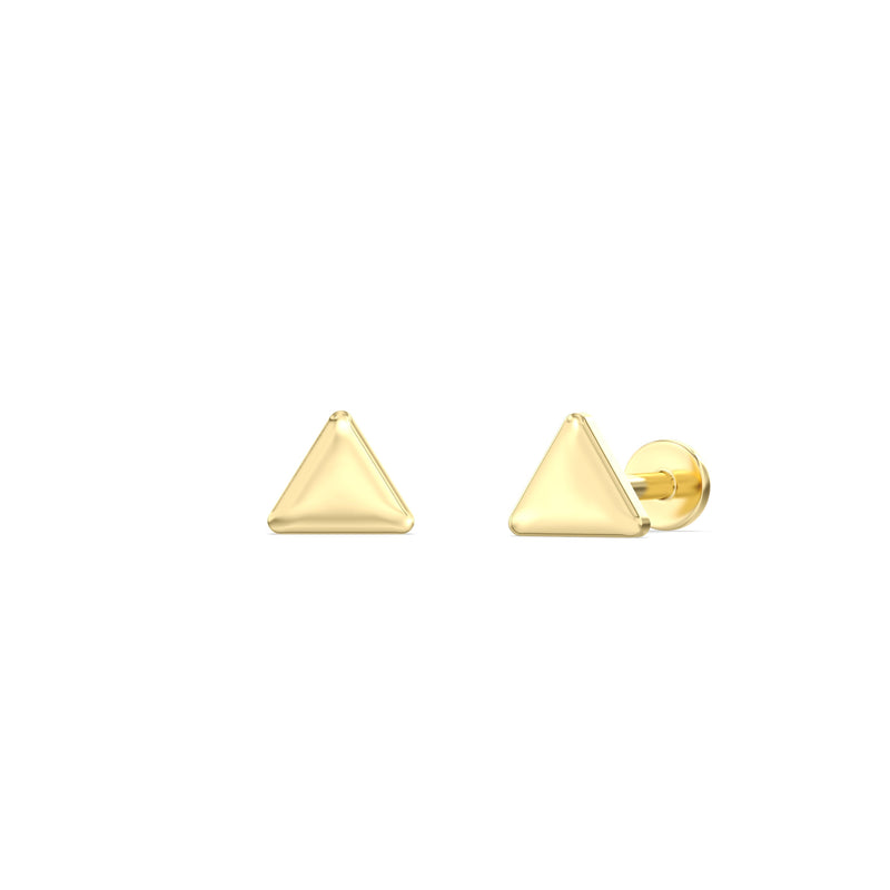 Triangle Flatback Studs
