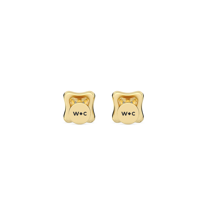Rounded Square Flatback Studs